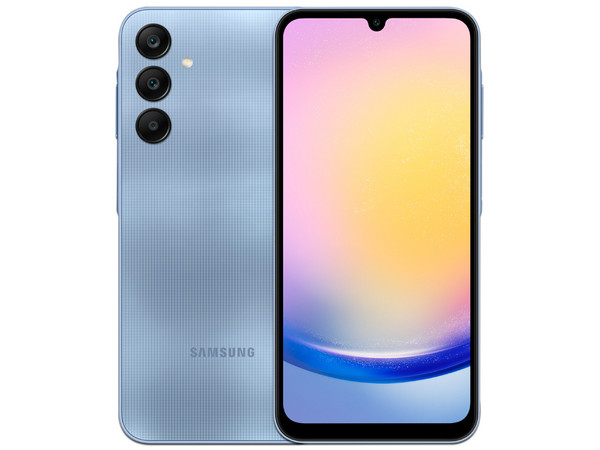 Smartphone Samsung Galaxy A25 5G:
Procesador Octa Core (hasta 2.4 GHz),
Memoria RAM de 6GB,
Almacenamiento de 128GB,
Pantalla LED Multi-Touch de 6.5