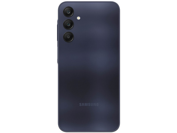 Smartphone Samsung Galaxy A25:
Procesador Octa-Core (hasta 2.4 GHz),
Memoria RAM de 6GB, Almacenamiento de 128GB,
Pantalla AMOLED de 6.5