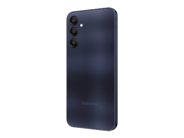 Smartphone Samsung Galaxy A25 5G:
Procesador Octa Core (hasta 2.6 GHz),
Memoria RAM de 6GB, Almacenamiento de 128GB,
Pantalla LED Multi-Touch de 6.5