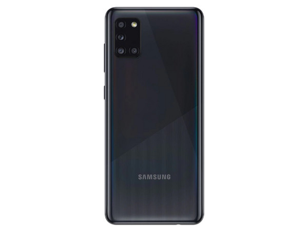 Smartphone Samsung Galaxy A31:
Procesador Octa Core (hasta 2.0 GHz),
Memoria RAM de 4GB, Almacenamiento de 128GB,
Pantalla Super AMOLED de 6.4