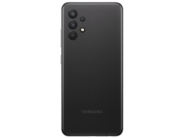 Smartphone Samsung Galaxy A32:
Procesador Mediatek Helio G80 Octa Core (hasta 2.0 GHz),
Memoria RAM de 4GB, Almacenamiento de 128GB,
Pantalla LED Multi Touch de 6.4