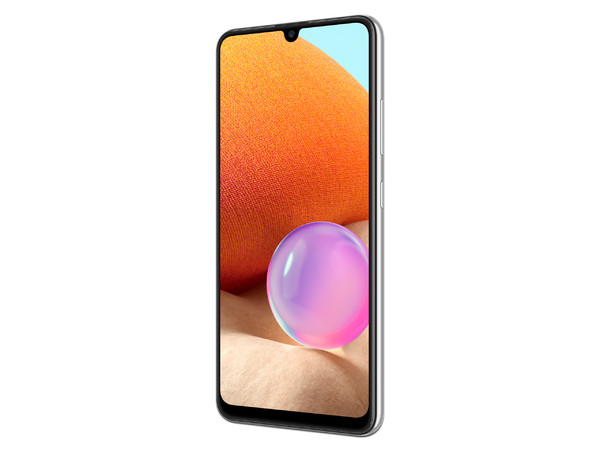 Smartphone Samsung Galaxy A32:
Procesador Octa-Core (hasta 1.80 GHz),
Memoria RAM de 4GB,
Almacenamiento de 128GB,
Pantalla Super AMOLED de 6.4