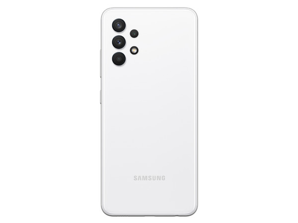 Smartphone Samsung Galaxy A32:
Procesador Octa-Core (hasta 1.80 GHz),
Memoria RAM de 4GB,
Almacenamiento de 128GB,
Pantalla Super AMOLED de 6.4