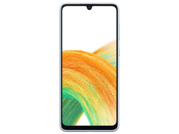 Smartphone Samsung Galaxy A33:
Procesador Octa Core (hasta 2.4 GHz),
Memoria RAM de 6GB, Almacenamiento de 128GB,
Pantalla Super AMOLED de 6.4