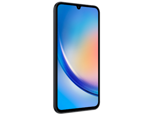 Smartphone Samsung Galaxy A34:
Procesador Octa-Core (hasta 2.6 GHz),
Memoria RAM de 6GB,
Almacenamiento de 128GB,
Pantalla LED Multi Touch de 6.4