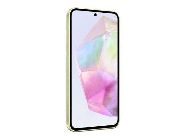 Smartphone Samsung Galaxy A35 5G:
Procesador Octa Core (hasta 2.4 GHz),
Memoria RAM de 8GB, Almacenamiento de 128GB,
Pantalla Super AMOLED de 6.6