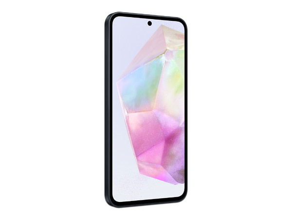 Smartphone Samsung Galaxy A35 5G:
Procesador Octa core (hasta 2.4 GHz),
Memoria RAM de 8GB, Almacenamiento 128GB,
Pantalla Super AMOLED de 6.6