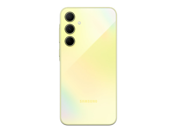 Smartphone Samsung Galaxy A35 5G:
Procesador Octa Core (hasta 2.4 GHz),
Memoria RAM de 8GB, Almacenamiento de 256GB,
Pantalla Super AMOLED de 6.6