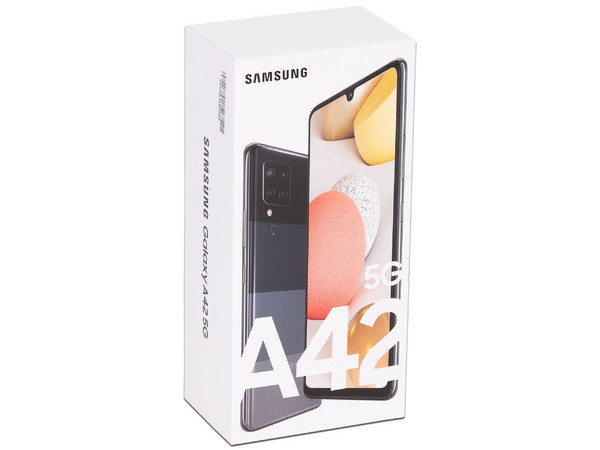 Smartphone Samsung Galaxy A42:
Procesador Qualcomm SM7225 Snapdragon 750 Octa Core (hasta 2.2 GHz),
Memoria RAM de 8GB, Almacenamiento de 128GB,
Pantalla LED Multi Touch de 6.67