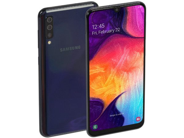 Smartphone Samsung Galaxy A50:
Procesador Octa Core (hasta 2.3GHz),
Memoria RAM de 4GB,
Almacenamiento de 64GB,
Pantalla Super AMOLED de 6.2