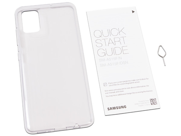 Smartphone Samsung Galaxy A51:
Procesador Octa core (hasta 2.30GHz),
Memoria RAM de 6GB, Almacenamiento de 128GB,
Pantalla Súper AMOLED de 6.3