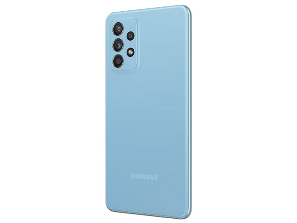 Smartphone Samsung Galaxy A52:
Procesador Octa Core (hasta 2.3 GHz),
Memoria RAM de 6GB, Almacenamiento de 128GB,
Pantalla Super AMOLED de 6.5