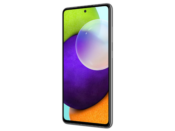 Smartphone Samsung Galaxy A52:
Procesador Snapdragon 720G (hasta 2.3 GHz),
Memoria RAM de 6GB, Almacenamiento de 128GB,
Pantalla Super AMOLED Multi Touch de 6.3