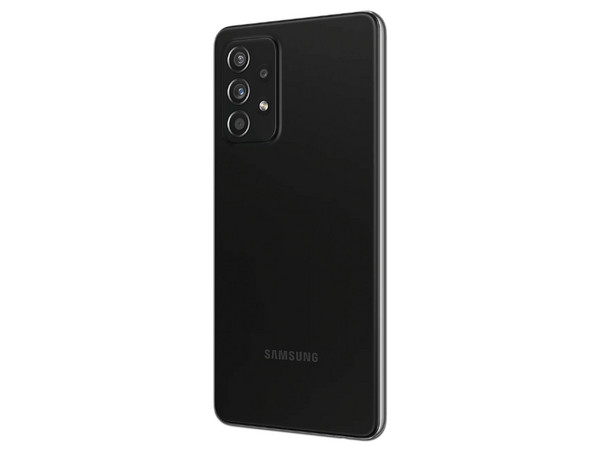 Smartphone Samsung Galaxy A52:
Procesador Snapdragon 720G (hasta 2.3 GHz),
Memoria RAM de 6GB, Almacenamiento de 128GB,
Pantalla Super AMOLED Multi Touch de 6.3