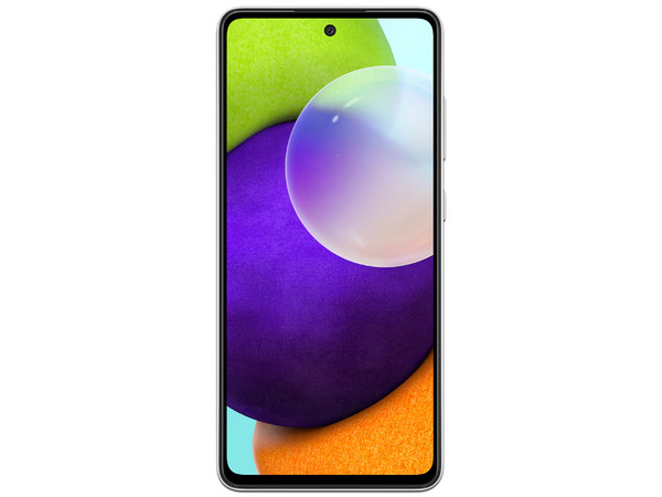 Smartphone Samsung Galaxy A52:
Procesador Snapdragon 720G (hasta 2.3 GHz),
Memoria RAM de 6GB, Almacenamiento de 128GB,
Pantalla Super AMOLED Multi Touch de 6.5