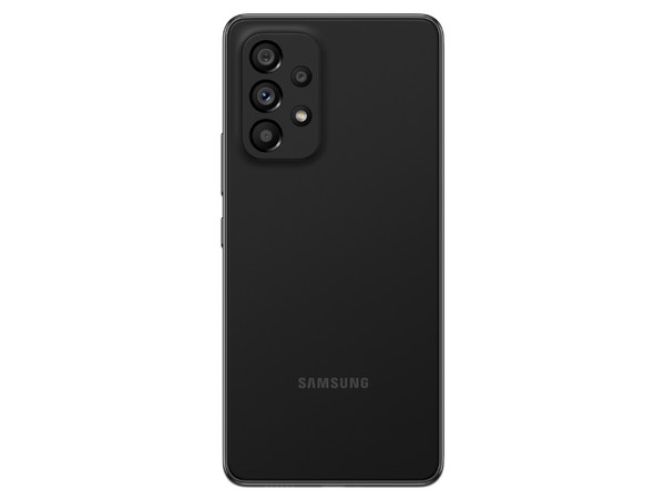 Smartphone Samsung Galaxy A53 5G:
Procesador Octa-Core (hasta 2.40 GHz),
Memoria RAM de 8GB, Almacenamiento de 128GB,
Pantalla Super AMOLED de 6.5