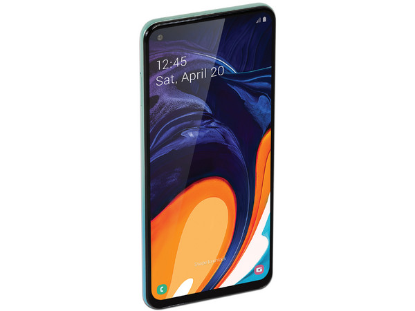 Smartphone Samsung Galaxy A60:
Procesador Snapdragon 675 Octa Core ( 2.0 GHz),
Memoria RAM de 6GB,
Almacenamiento de 128GB,
Pantalla Infinity-O de 6.1