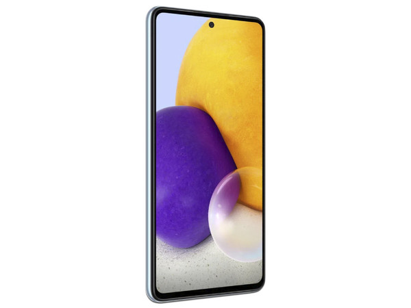 Smartphone Samsung Galaxy A72:
Procesador Octa Core (hasta 2.3 GHz),
Memoria RAM de 6GB, Almacenamiento de 128GB,
Pantalla LED Multi Touch de 6.7