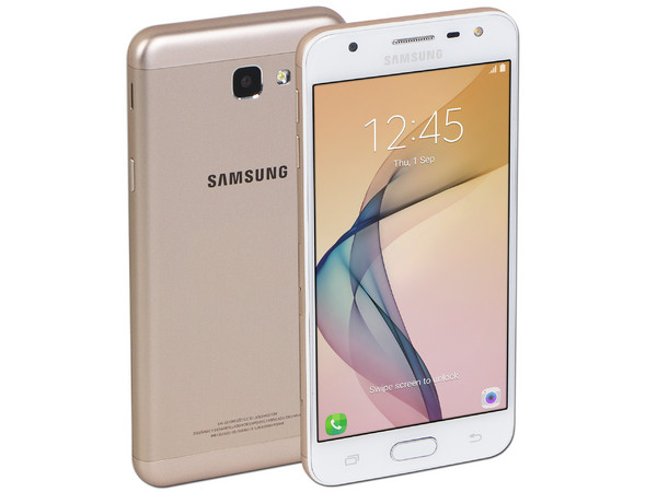 Smartphone Samsung Galaxy J5 Prime:
Procesador Quad Core (1.4 GHz),
RAM de 2 GB, Almacenamiento de 16GB (expandible con microSD),
Pantalla LED Multitouch de 5