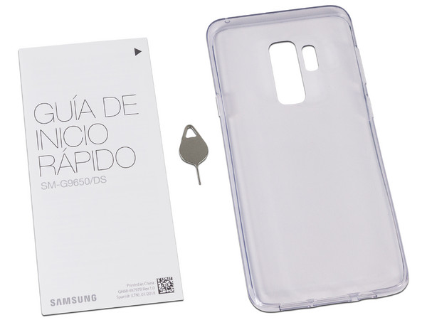 Smartphone Samsung Galaxy S9+:
Procesador Snapdragon 845 Octa Core (hasta 2.80GHz),
Memoria RAM de 6GB,
Almacenamiento de 64GB (expandible con microSD),
Pantalla de 6.2