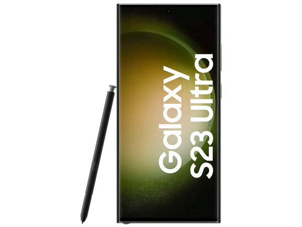 Smartphone Samsung Galaxy S23 Ultra 5G:
Procesador Snapdragon 8 Gen 2 (hasta 3.2Ghz),
Memoria RAM de 12GB, Almacenamiento de 512GB,
Pantalla Dynamic AMOLED 2X de 6.8