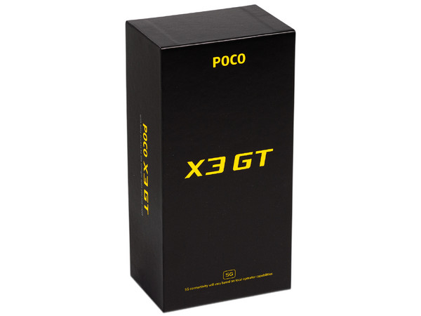 Smartphone Xiaomi POCO X3 GT:
Procesador Mediatek 1100 Octa Core (hasta 2.6 GHz),
Memoria RAM de 8GB, Almacenamiento de 128GB,
Pantalla LED Multi Touch de 6.6