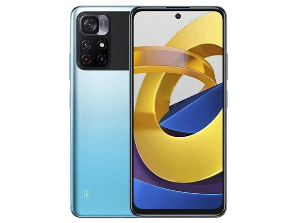 Smartphone Xiaomi Poco M4 Pro:
Procesador MediaTek Dimensity 810 (hasta 2.4GHz),
Memoria RAM de 4GB, Almacenamiento de 64GB,
Pantalla LED Multi Touch de 6.6 FHD+,
Bluetooth 5.0, Wi-Fi,
Cámara Principal de 50MP,
Android 11. Azul.