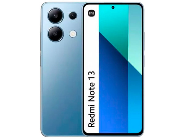 Smartphone Xiaomi Redmi Note 13:
Procesador Snapdragon 685 (hasta 2.8 GHz),
Memoria RAM de 6GB, Almacenamiento de 128GB,
Pantalla AMOLED de 6.67