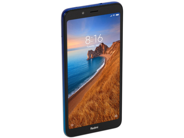 Smartphone Xiaomi Redmi 7A,
Procesador Snapdragon 439 Octa Core (2.0GHz),
Memoria RAM de 2GB, Almacenamiento de 32GB,
Pantalla de 5.45