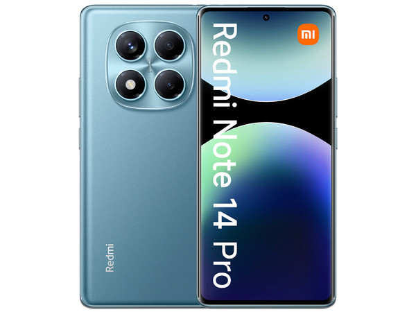 Smartphone Xiaomi Redmi Note 14 Pro:
Procesador MediaTek Helio G100-Ultra (hasta 2.2 GHz),
Memoria RAM de 8GB, Almacenamiento de 256GB,
Pantalla AMOLED de 6.67