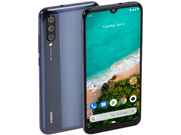 Smartphone Xiaomi Mi A3:
Procesador Octa Core (hasta 2.0 GHz)
Memoria RAM de 4GB, Almacenamiento de 64GB,
Pantalla AMOLED de 6