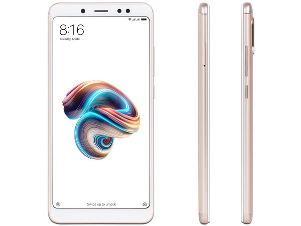Smartphone Xiaomi Redmi Note 5,
Procesador Snapdragon 636 Octa Core (1.80 GHz),
Memoria RAM de 4GB, Almacenamiento de 64GB
(expandible con microSD),
Pantalla de 5.99