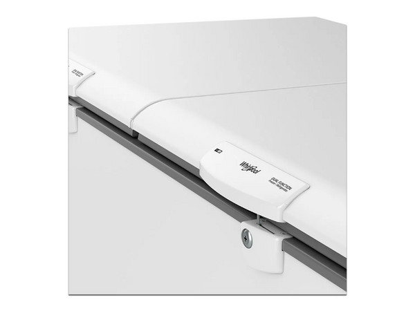 Congelador Whirlpool WHB53EBTWJ de 534 litros, Dual Cooling, Color Blanco.
