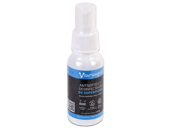 Spray Desinfectante de superficies Vorago de 60ml.