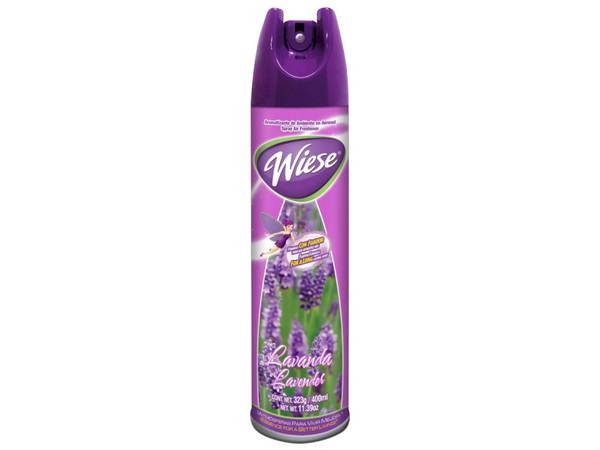 Aromatizante en Aerosol Wiese, Aroma Lavanda, 400ml/323gr.