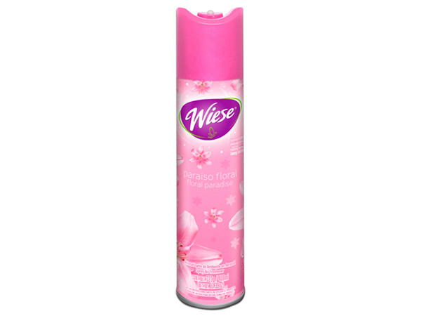 Aromatizante en Aerosol Wiese, Aroma Paraíso Floral, 400ml/323gr.