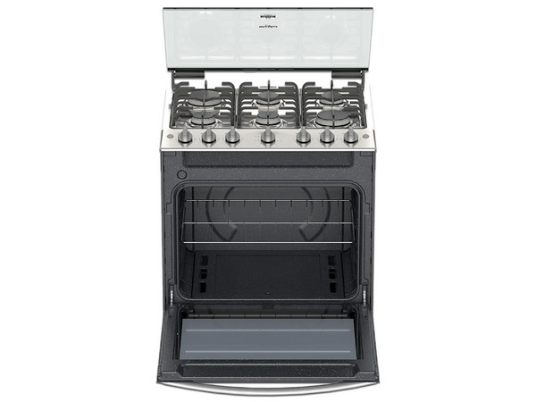 Estufa de Piso Whirlpool WFR3300D, con 6 quemadores, 30