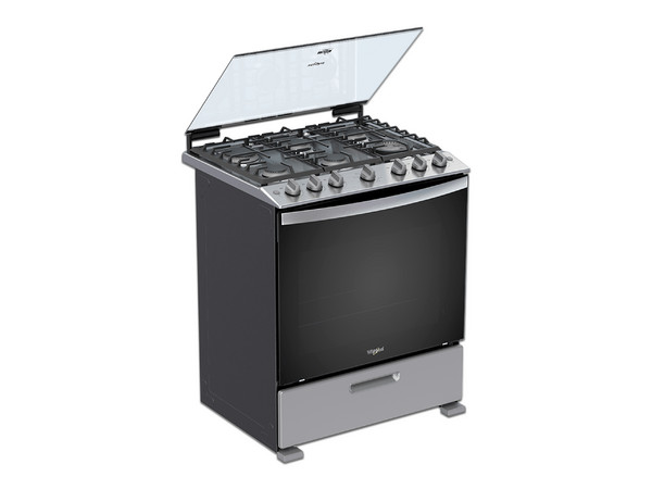 Estufa de Piso Whirlpool WFR5000D, con 6 quemadores, 30