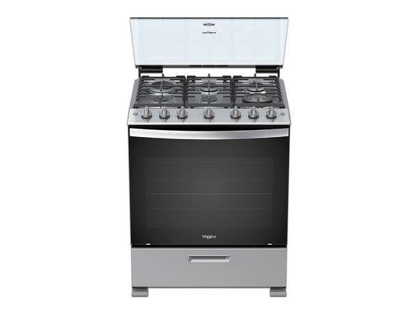 Estufa de Piso Whirlpool WFR5000D, con 6 quemadores, 30