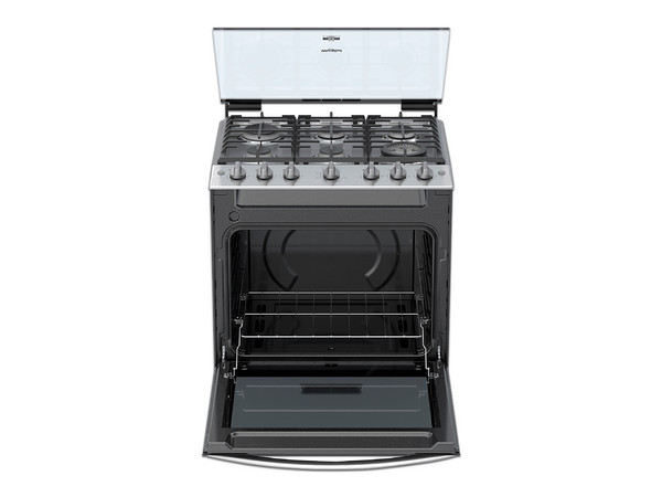 Estufa de Piso Whirlpool WFR5000D, con 6 quemadores, 30