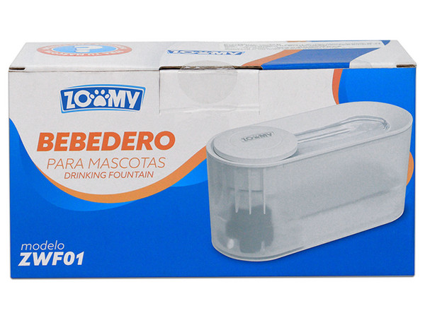 Dispensador de Agua Zoomy ZWF01 de 1.5L, Color Blanco.