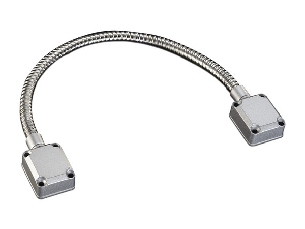 Lazo de puerta para Protección de cableado en instalación de chapa magnética, cerradura, botón o control de acceso en general