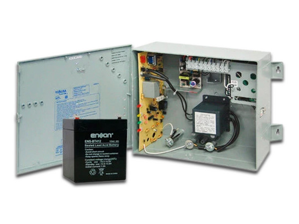 Kit de Energizador Yonusa EY NG de 12,000V para Cerca electrificada y Batería Enson de 12Vcd, 4A.