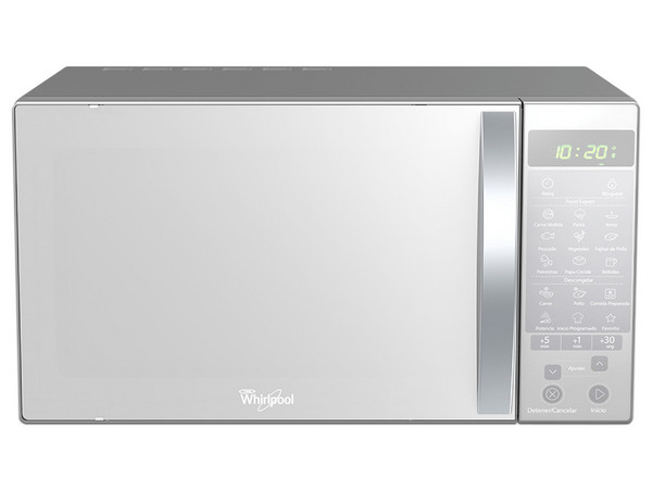 Horno de Microondas Whirlpool de 1.1 Pies Cúbicos, 30L, Color Gris.