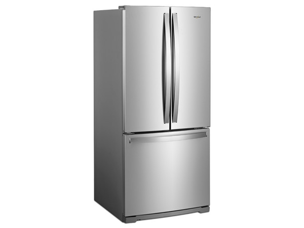 Refrigerador French Door Whirlpool MWRF140SWHM de 20 Pies Cúbicos, 557 L, 127V, Color Gris.