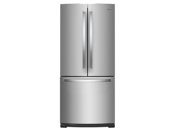 Refrigerador French Door Whirlpool MWRF140SWHM de 20 Pies Cúbicos, 557 L, 127V, Color Gris.