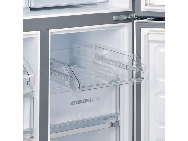 Refrigerador Whirlpool WRQ551SNJZ, 21 pies cúbicos, Acero inoxidable. Color Gris.