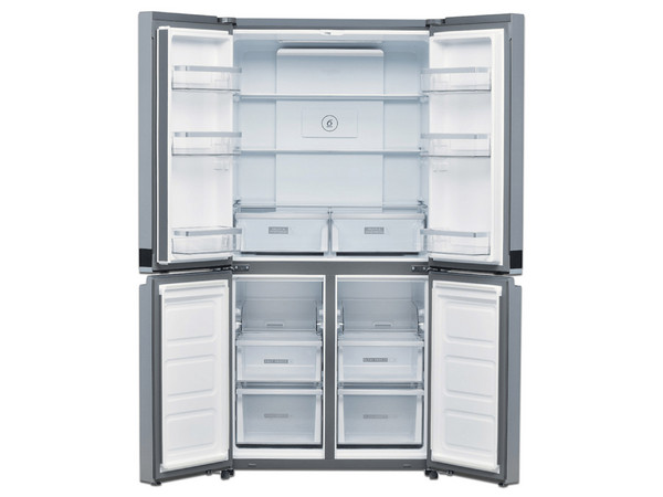 Refrigerador Whirlpool WRQ551SNJZ, 21 pies cúbicos, Acero inoxidable. Color Gris.