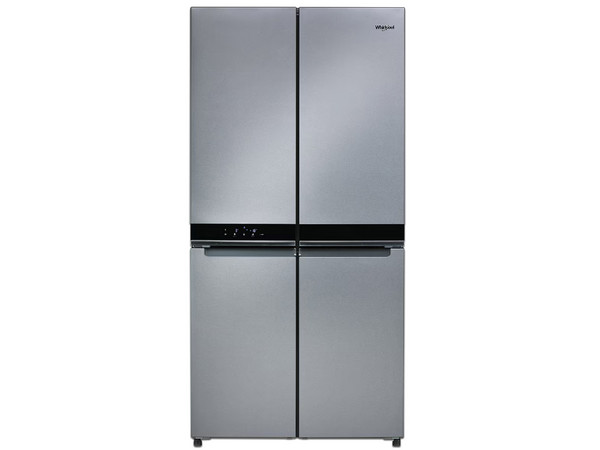 Refrigerador Whirlpool WRQ551SNJZ, 21 pies cúbicos, Acero inoxidable. Color Gris.