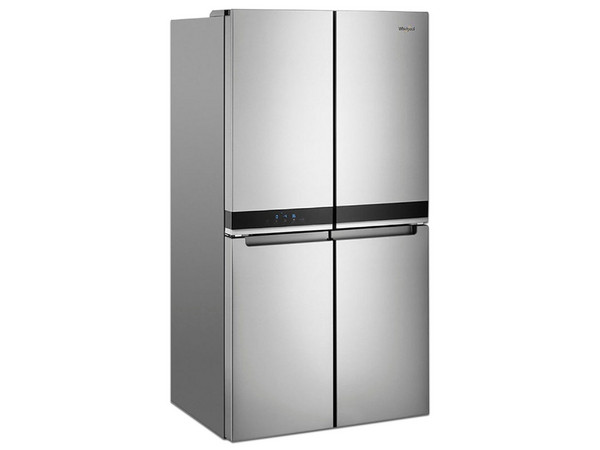 Refrigerador Whirlpool WRQ551SNJZ, 21 pies cúbicos, Acero inoxidable. Color Gris.